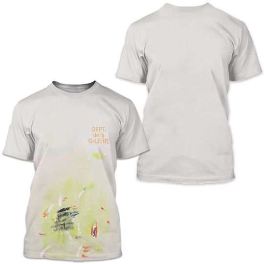 Discover DEPT Dela GALERIE Ink Painting T-shirt