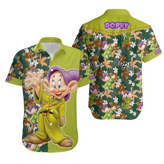 Discover Dopey Dwarf Hawaiian Shirt
