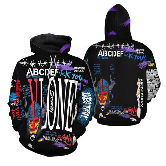 Discover Graffiti Streetwear Designer Hoodie