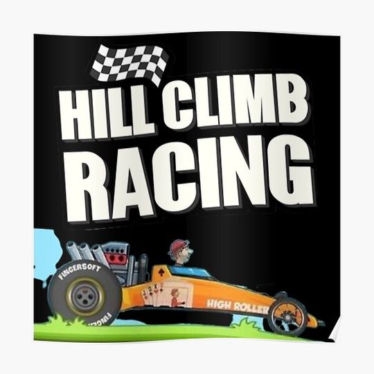 Discover Hill Climb Racing Premium Matte Vertical Poster