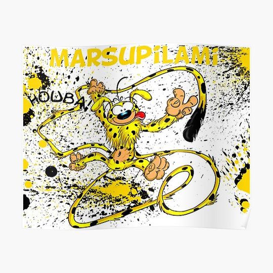 Discover Marsupilami - Houba Premium Matte Vertical Poster