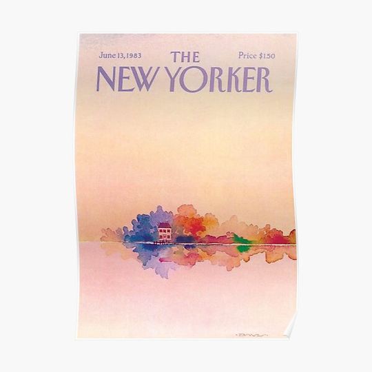 Discover The New Yorker - June 13 1983 Premium Matte Vertical Poster