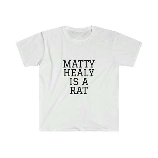 Discover MATTY HEALY Is A Rat Shirt The 1975