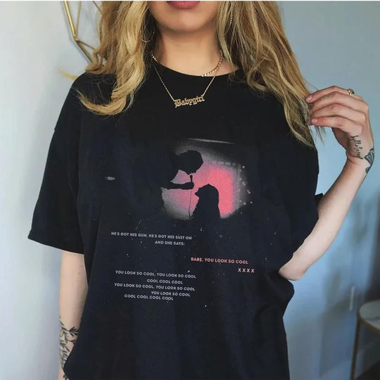 Discover Babe You Look So Cool TShirt, Robbers Song TShirt, The 1975 Album Unisex TShirt