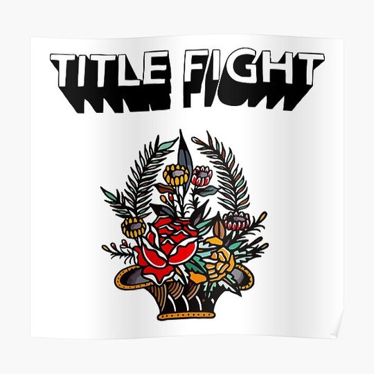 Discover Title Fight Premium Matte Vertical Poster