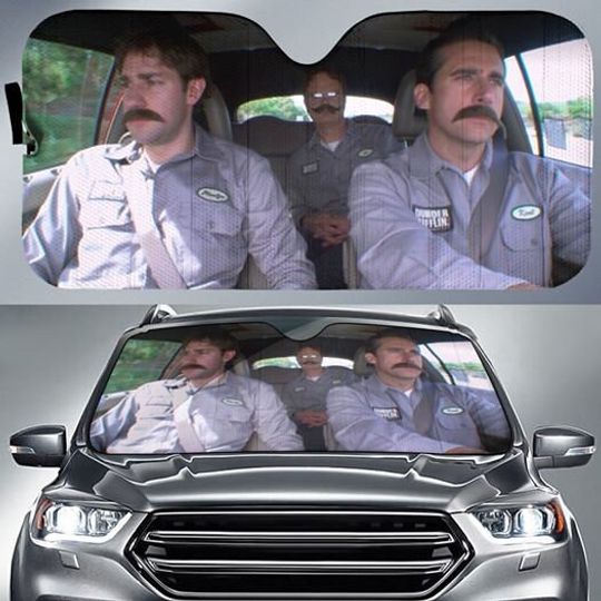 Discover Dwight Vs Jim Rivalry Car Sunshade