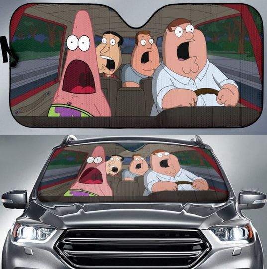 Discover Family Guy Car Sunshade