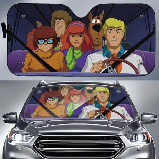 Discover Scooby Doo Movie Car Sunshade