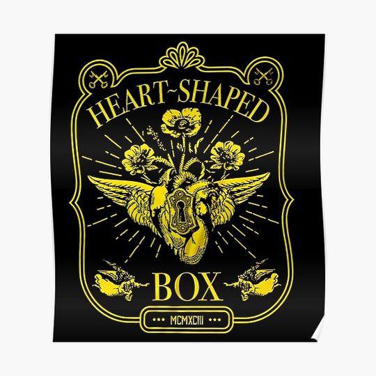 Discover Heart Shaped Box Premium Matte Vertical Poster