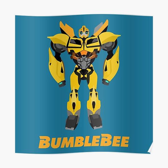 Discover Bumblebee Transformer Premium Matte Vertical Poster