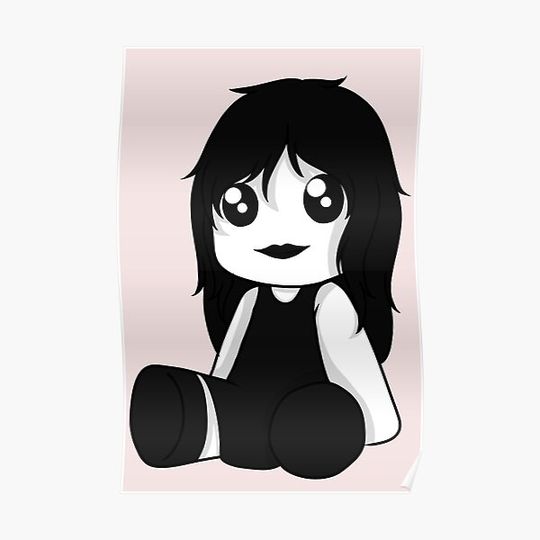 Discover jane the killer doll chibi Premium Matte Vertical Poster