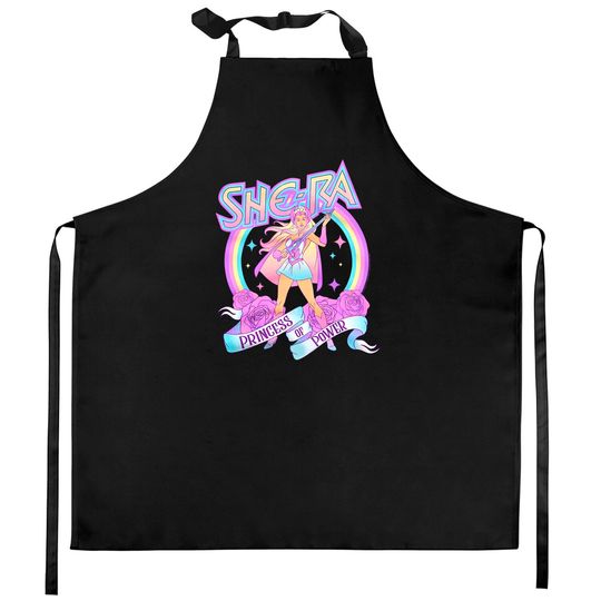 Discover She-Ra Princess of Power Women's Kitchen Aprons | Masters of the Universe Shera Racerback