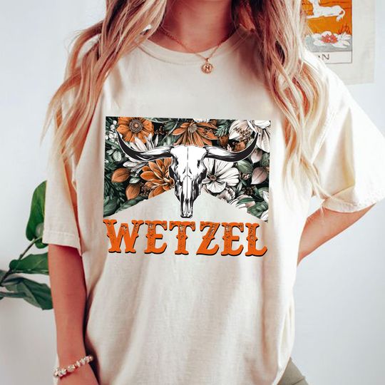 Discover Wetzel Bullhead Country Music T-Shirt