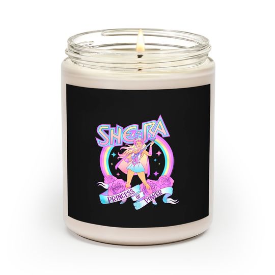 Discover She-Ra Princess of Power Women's Scented Candles | Masters of the Universe Shera Racerback