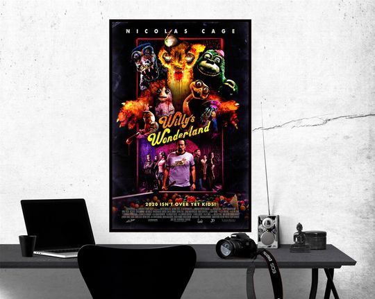Discover Willy's Wonderland Movie Poster