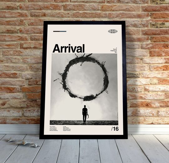 Discover Minimalist Arrival Movie Poster