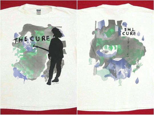 Discover The Cure Boys Don't Cry 1986 T-shirt, Vtg 80s The Cure Rock Band Tour Concert Shirt