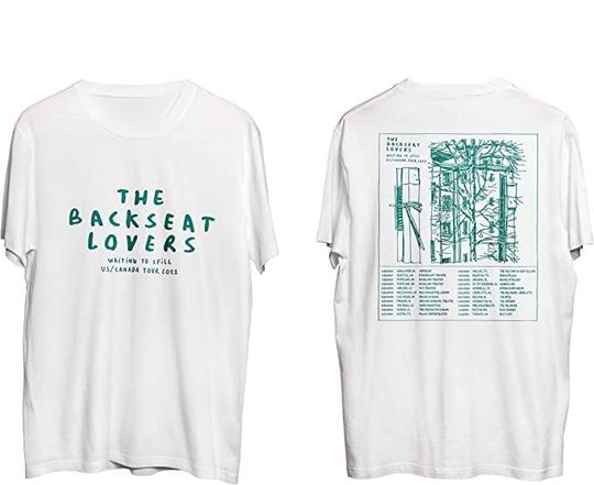 Discover The Backseat Lovers 2023 Tour Unisex Shirt