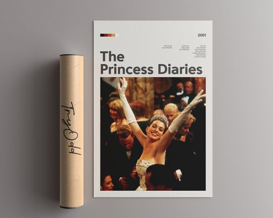 Discover The Princess Diaries Movie Poster
