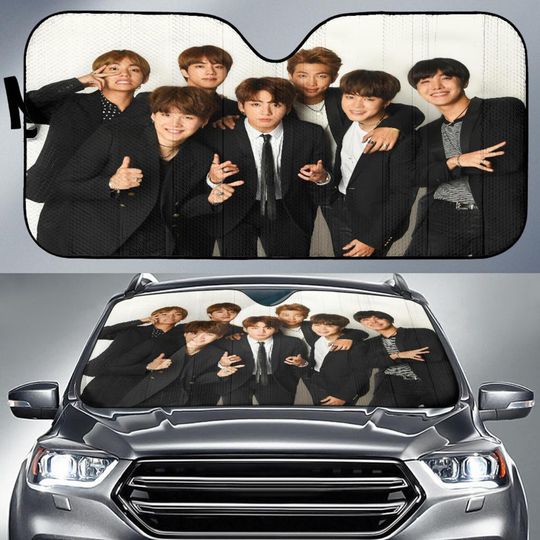 Discover BTS Heat Car Auto Sun Shade auto Accessories Iconic 2000s