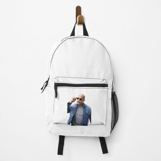 Discover Wallpaper Dwayne Johnson Art Backpack