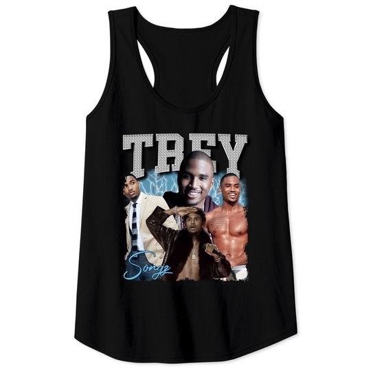 Discover Trey Songz Vintage Tank Tops, Trey Songz 90s Graphic Tank Tops
