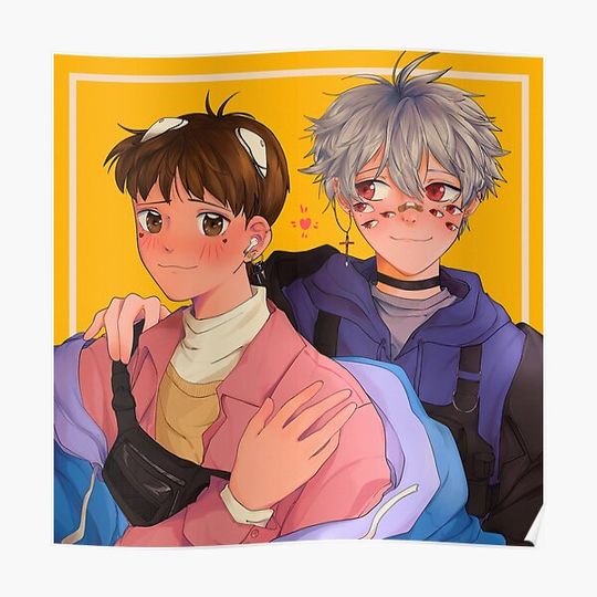 Discover kawoshin eboys! Premium Matte Vertical Poster
