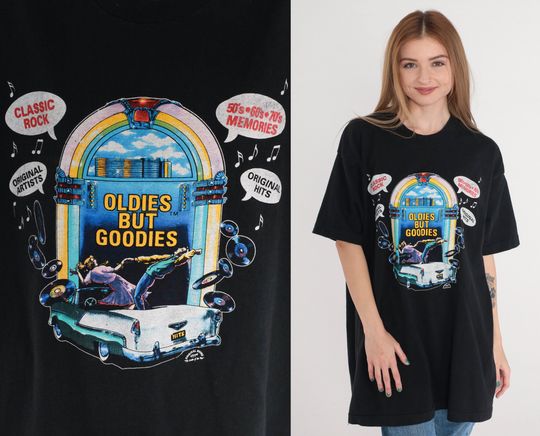 Discover Oldies But Goodies Shirt 90s Original Sound Record Co Music T Shirt