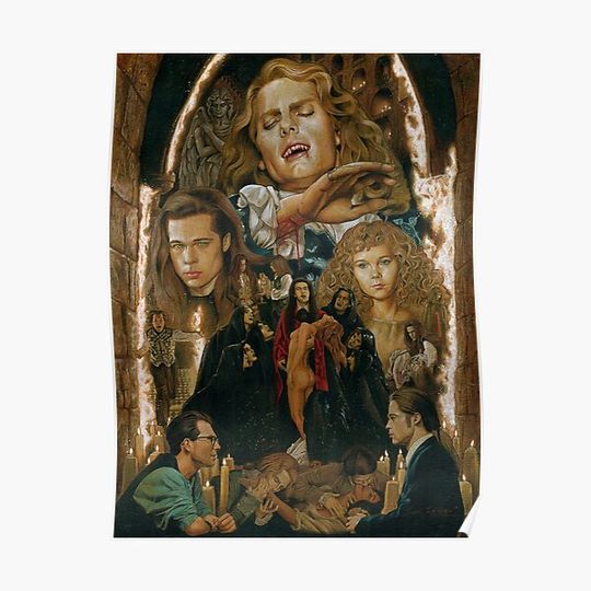 Discover Interview with the Vampire new Tribute no title Premium Matte Vertical Poster