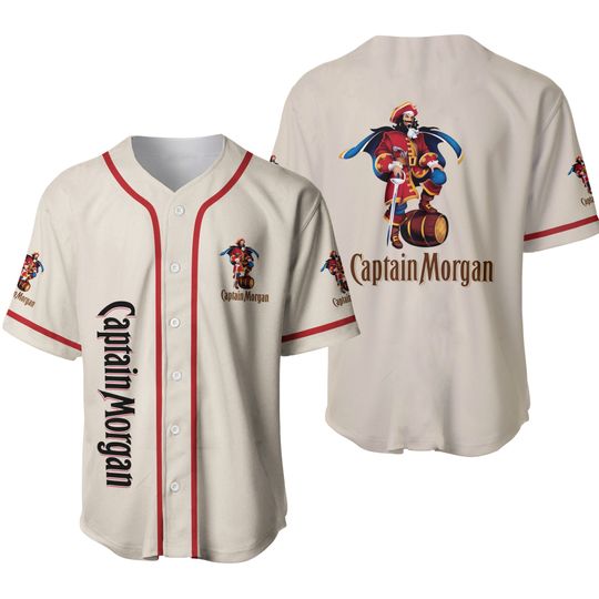 Discover Captain Morgan Baseball Jersey Shirt, Jersey Lover Beer shirt