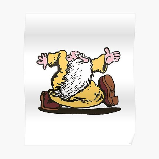 Discover Keep on truckin' Mr Natural Just Passin Premium Matte Vertical Poster