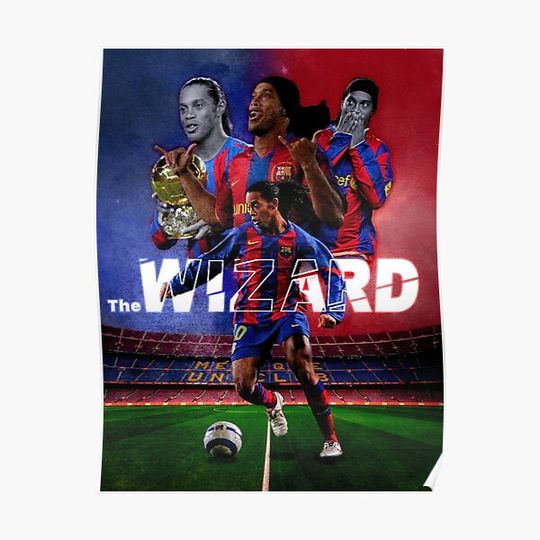 Discover Ronaldinho Wallpaper Premium Matte Vertical Poster
