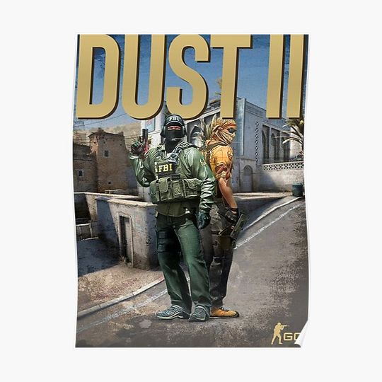 Discover Counter-Strike Global Offensive I Premium Matte Vertical Poster