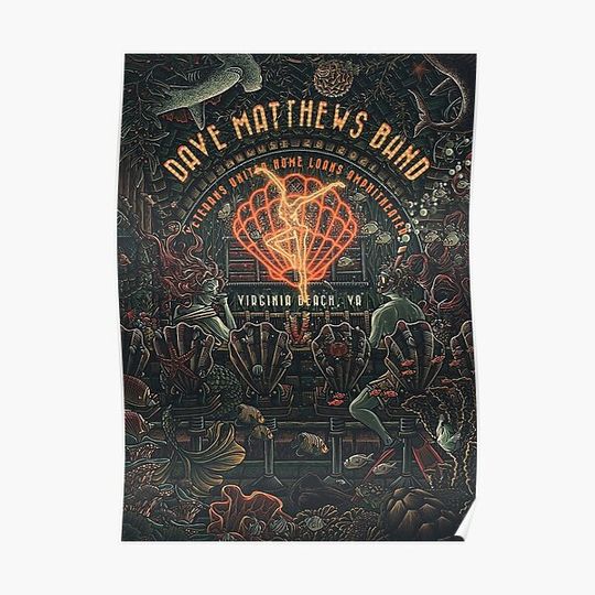 Discover DMB Virgina Beach Premium Matte Vertical Poster