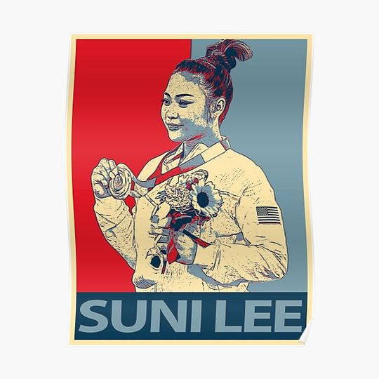 Discover Suni Lee Premium Matte Vertical Poster