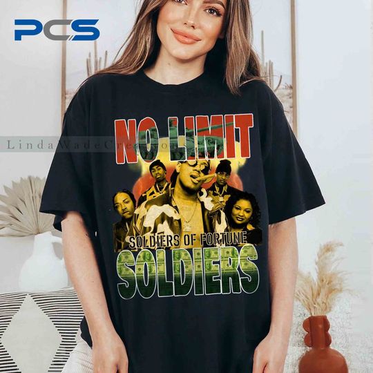 Discover Vintage 90s No Limit Soldiers Of Fortune Records Reptint Shirt