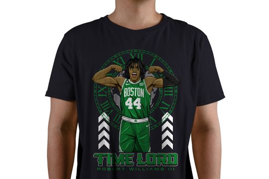 Discover Robert Williams III Time Lord T-shirt