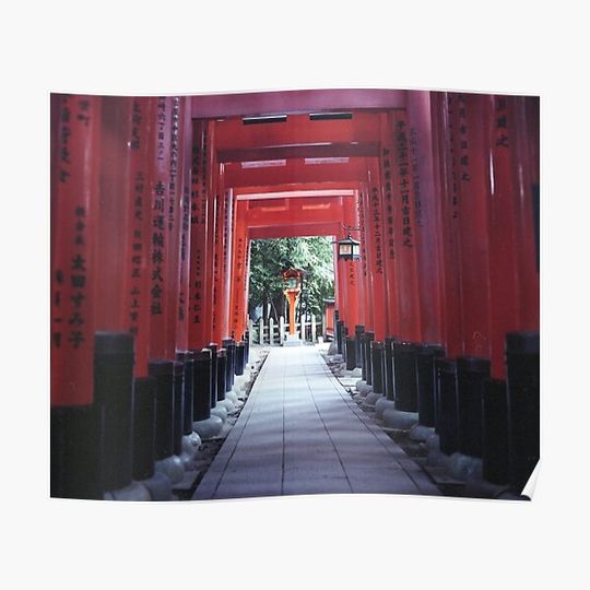 Discover Torii gate Premium Matte Vertical Poster