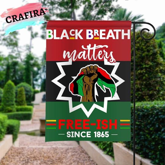 Discover Juneteenth Garden Flag, Africa America Independence Day Yard Outdoor Decoration