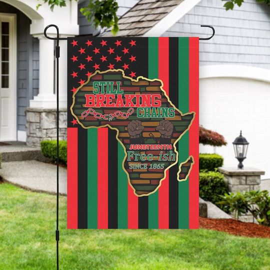 Discover Black History Month flag House Flag 12''x18'', 28''x40'', 36''x60'' African American Black History Month