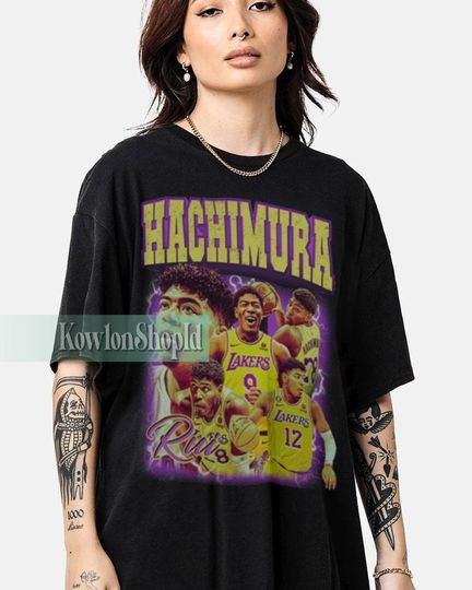 Discover Rui Hachimura Shirt Professional Basketball Championship Tshirt Sport Vintage