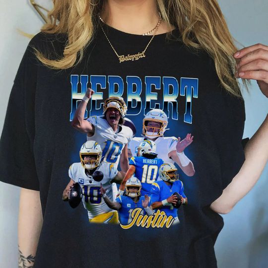 Discover Justin Herbert Vintage Graphic Shirt