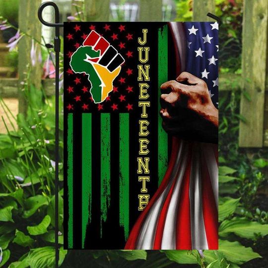 Discover Juneteenth African American Flag - House & Garden Decor