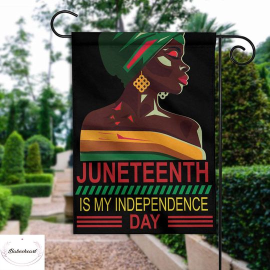 Discover Juneteenth Double-sided Flag, Juneteenth 1865 Flag, Freedom Since 1865 Flag