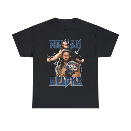 Discover Wrestling Entertainment Roman Reigns Graphic Tee