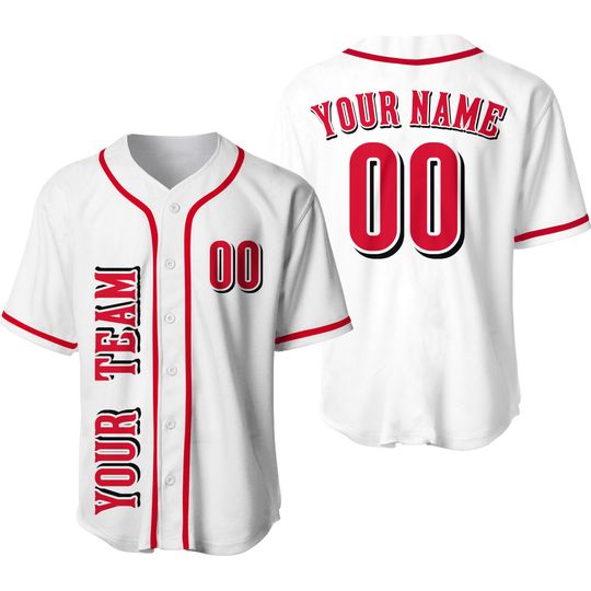 Discover Cincinnati Baseball Game Jersey, Baseball Jersey Customized Your Name And Number