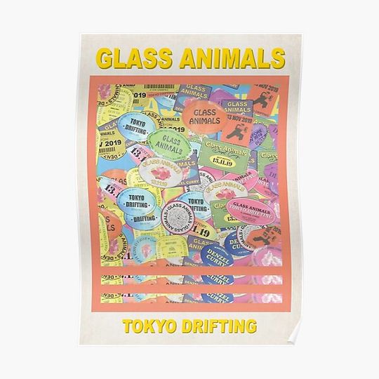Discover Glass Animals Premium Matte Vertical Poster