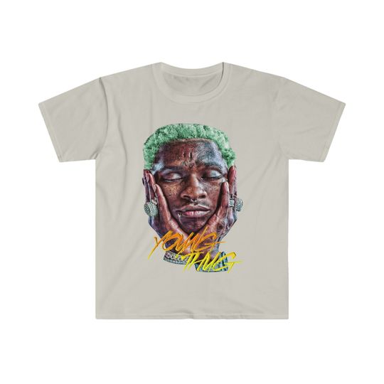 Discover Young Thug T-Shirt, Rap Tee Concert Merch Kanye Thugger Slime Season Shirt