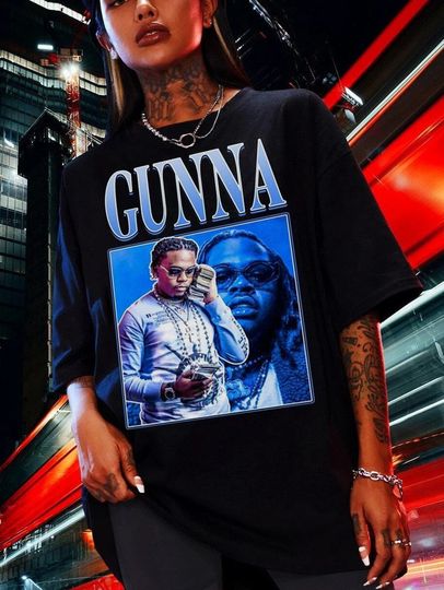 Discover Vintage Gunna Rapper Shirt - Fan Merchandise