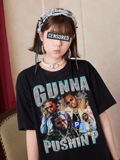 Discover Gunna Pushin Vintage Shirt - Fan Merchandise